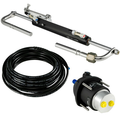 Hot Selling Marine Hydraulic Outboard Steering System Boat Steering Cylinder Helm 90HP For Yacht